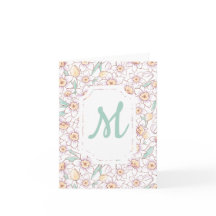 Monograma Floral Personalizado