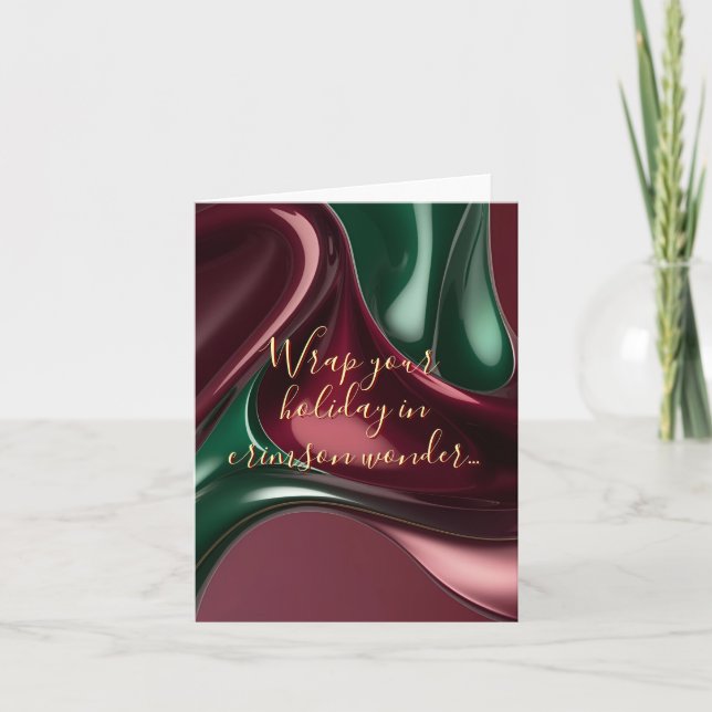 Cartão De Notas Multi purpose folded card in stylish graphic (Frente)