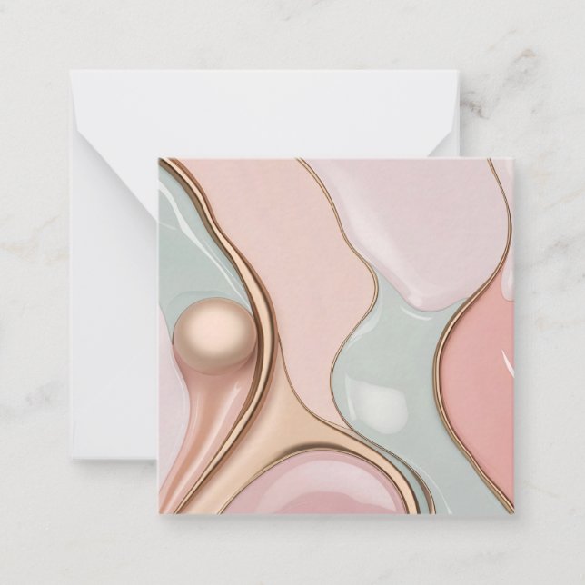 Cartão De Notas Multi purpose note card in stylish graphic (Frente)