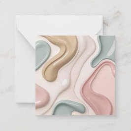 Cartão De Notas Multi purpose note card in stylish graphic