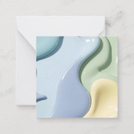 Cartão De Notas Multi purpose note card in stylish graphic