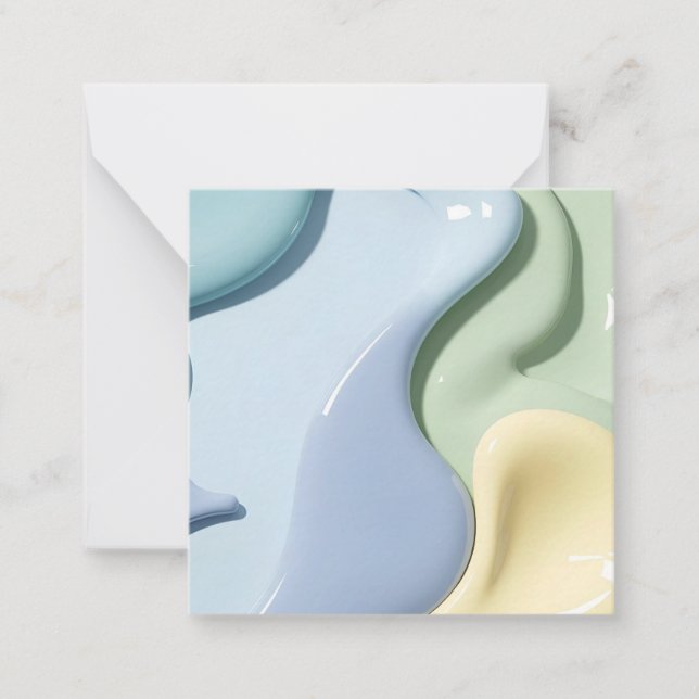 Cartão De Notas Multi purpose note card in stylish graphic (Frente)