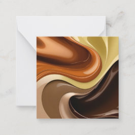 Cartão de notas multiuso com gráfico estiloso