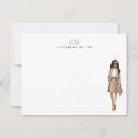 Na moda Office Fashion Professional Monogramado