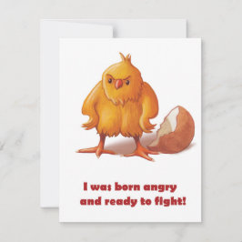 Cartão De Notas Nascido para Lutar