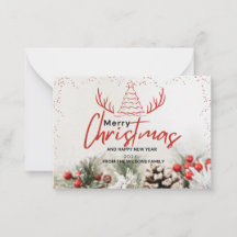 natal elegante e moderno rusticidade de inverno