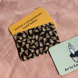 Cartão De Notas Nature Snail Art