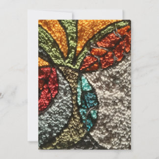 Cartão De Notas Needle Punch Design greeting card