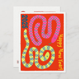 Cartão De Notas New year card for the year of snake (Nengajo) ノート