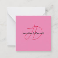 Nome do monograma do script clássico da tendência