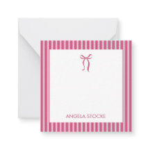 Nome Personalizado Laço Rosa