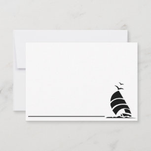 Cartão De Notas Nota: Cana-vela