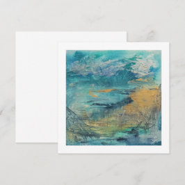 Cartão De Notas Nota de arte abstrato pocard mar. Dia 3