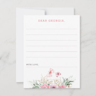 Cartão De Notas Nota de festa de aniversário ou Mensagem para Cáps