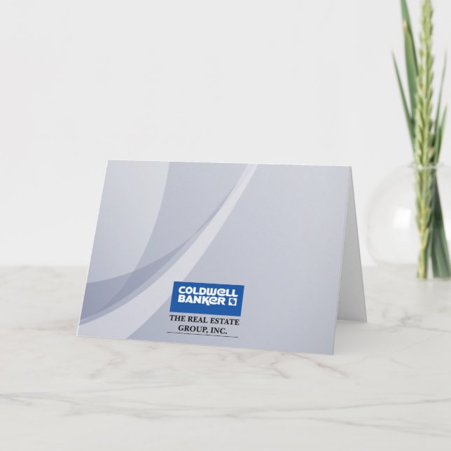 Cartão De Notas Notecard: Azul (Frente)