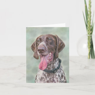 Cartão De Notas Notecard de ponteiro Shorthair alemão