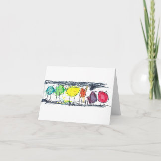 Cartão De Notas Notecards de aves