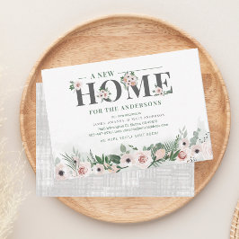 Cartão De Notas Novo endereço residencial que movemos no lançament