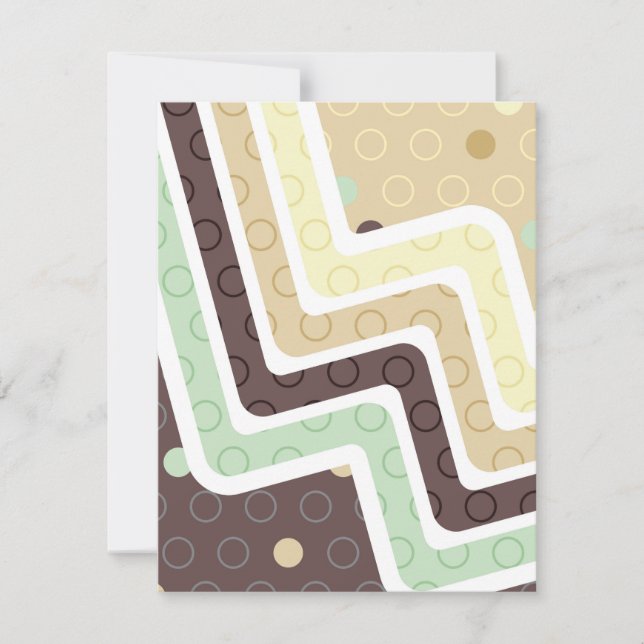 Cartão De Notas Números Geométricos 1 (Frente)