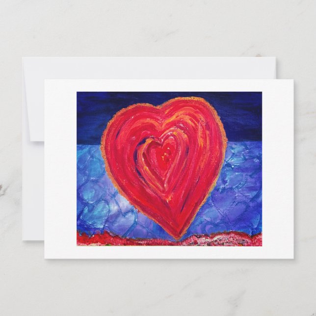 Cartão De Notas O Amor Nos Encontra (Frente)