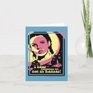 Cartão De Notas O Assistente De Oz™ Não estou no Kansas