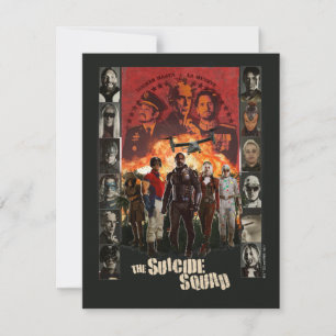 Cartão De Notas O Esquadrão Suicida Portadora de Caracteres de E