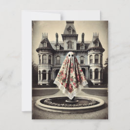 Cartão De Notas O Fantasma de Manor Roseveil – Vitoriano Gótico