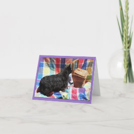 Cartão De Notas O que há na Cesta