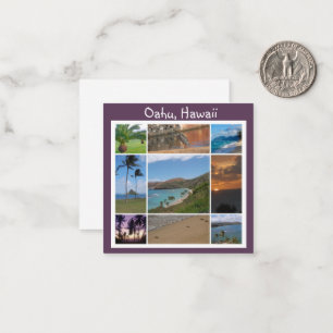 Cartão De Notas Oahu, Hawaii Note Card