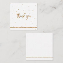 Obrigado, brilho dourado com linha