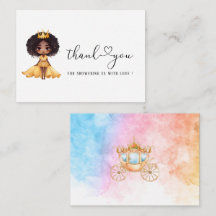 Obrigado de aquarela da Princesa