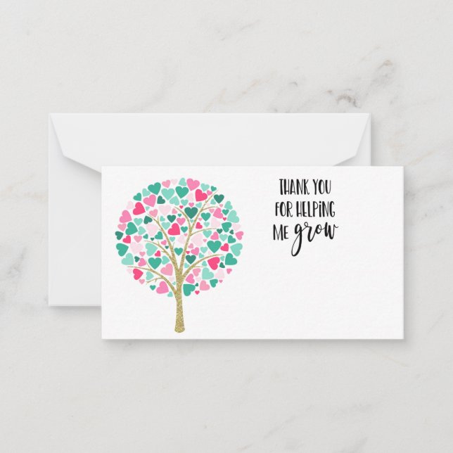 Cartão De Notas Obrigado Enfermeiro... presente de professor deixa (Frente)