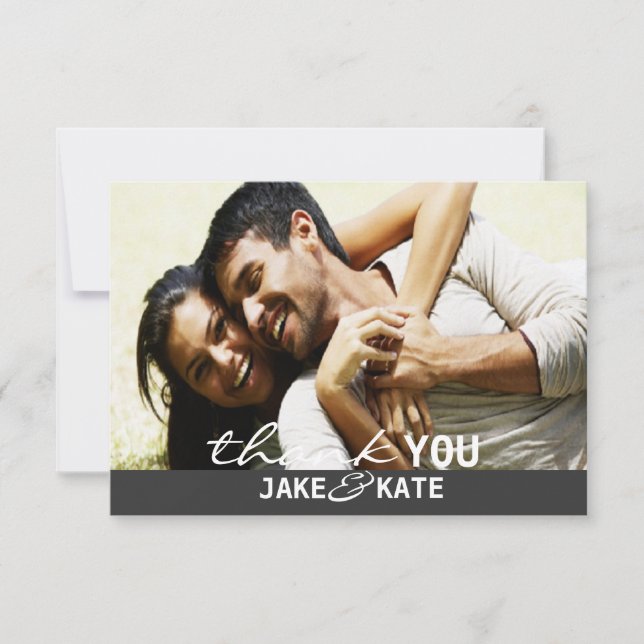 Cartão De Notas Obrigado! | Nós (Frente)