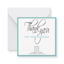 Obrigado Por Comprar O Nome Da Empresa De Logotipo