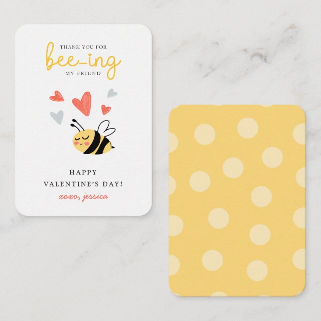 Cartão De Notas Obrigado Por Ser Meu Namorados De Aula Amigo (Frente/Verso)