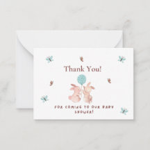 Obrigado por vir ao nosso Chá de fraldas