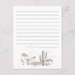 Cartão De Notas Oh Baby Cowboy Baby Shower Advice 