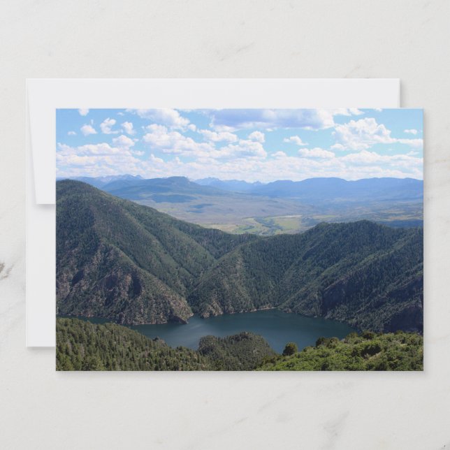 Cartão De Notas Olhando para o Gunnison (Frente)