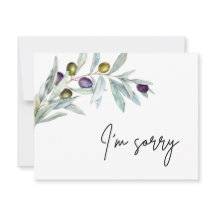 Olive Branch, lamento digitar a desculpa