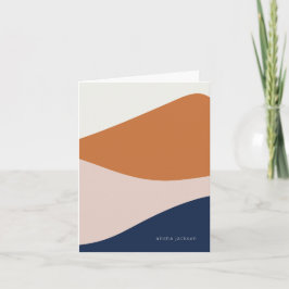 Cartão De Notas Ondas de suplementos