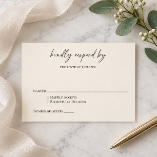 Cartão De Notas Orçamento Minimalista Preto Creme Moderno Script R