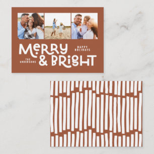 Cartão De Notas orçamento mínimo tipografia 3 fotografia Natal