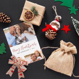 Cartão De Notas orçamento para bebidas de biscoito de Natal doce 3