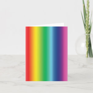 Cartão De Notas orgulho do arco-íris cores lgbt