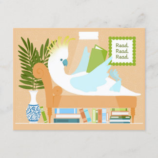 Cartão De Notas PACK of 10 Reading Cockatoo Postcards