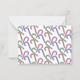 Cartão De Notas Padrão de Cana de Açúcar com Brilho