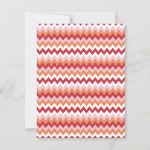 Cartão De Notas Padrão Zigzag 2