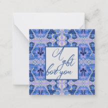 Painéis de Vintagem em Lavanda e Azul