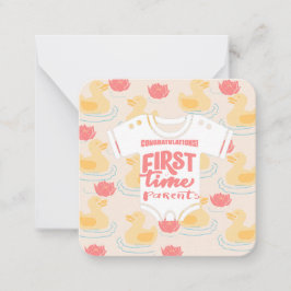 Cartão De Notas Pais de Primeira Viagem: