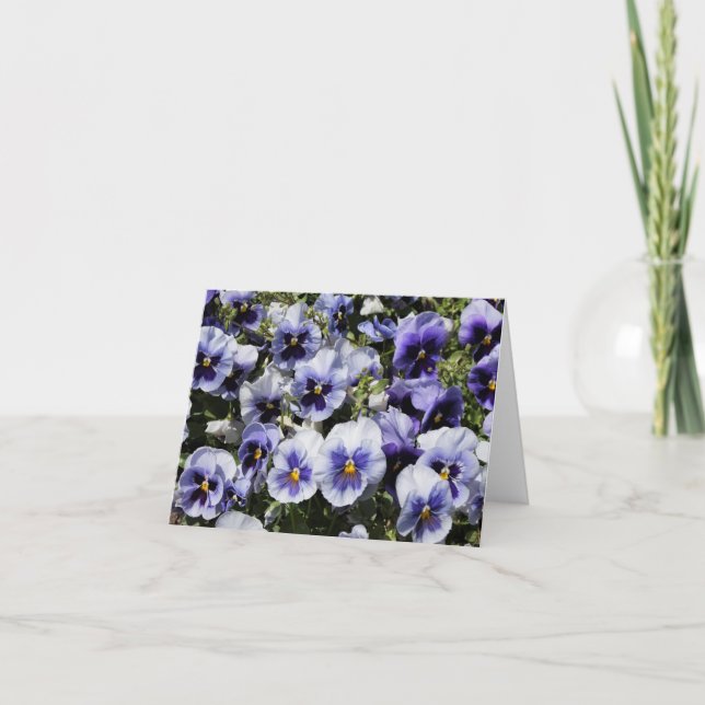 Cartão De Notas Panteras Roxas (Frente)